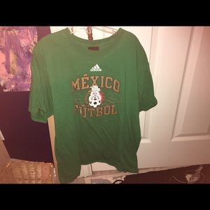 SOLD——-Mexico futbol shirt size L